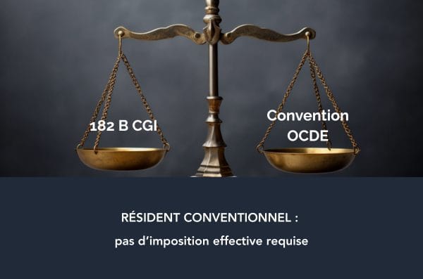 Conseil d’État 2025 : clarification de la notion de résident conventionnel et retenue à la source